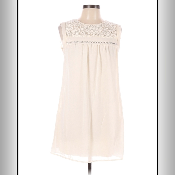 SPEECHLESS IVORY DRESS - Picture 1 of 8